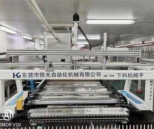 Linea di spruzzatura elettrolitica cosmetica auto-sviluppata automatica Robot scarico di carico 220V 1 anno di apparecchiature per l'automazione