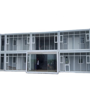 Precio de fábrica, el contenedor de almacenamiento modular ecológico más barato, casas de espacio grande, edificio escolar prefabricado