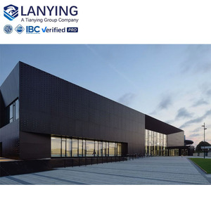 Prefab geprefabriceerde lichtstalen constructie magazijn werkplaats industriële commerciële fabriekshal - Product Image 3