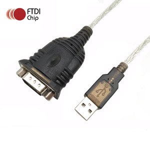 FTDI Chipset <strong>USB</strong> 2.0 <strong>to</strong> Serial (9-Pin) DB-9 <strong>RS</strong>-<strong>232</strong> Converter Cable, HEXNUTS for Windows 11/10/8.1/8/7/VISTA/XP Mac OS X 10.6 - Product Image 1