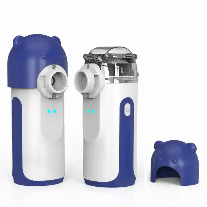 Fitconn-Inhalador de mano, Nebulizador silencioso de viaje, máquina médica para asma para niños y adultos, Nebulizador de malla ultrasónico portátil