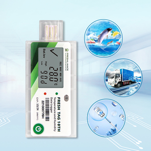 Pantalla LCD Digital PDF CSV Desechable USB Temperatura Humedad Registrador de datos - Product Image 4