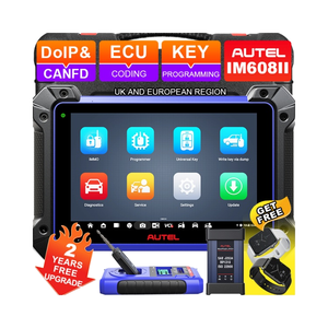 Autel MaxiIM IM608S II IMMO брелок инструмент для программирования IM608II программатор ключей диагностические инструменты для кодирования ECU DoIP CANFD - Product Image 1