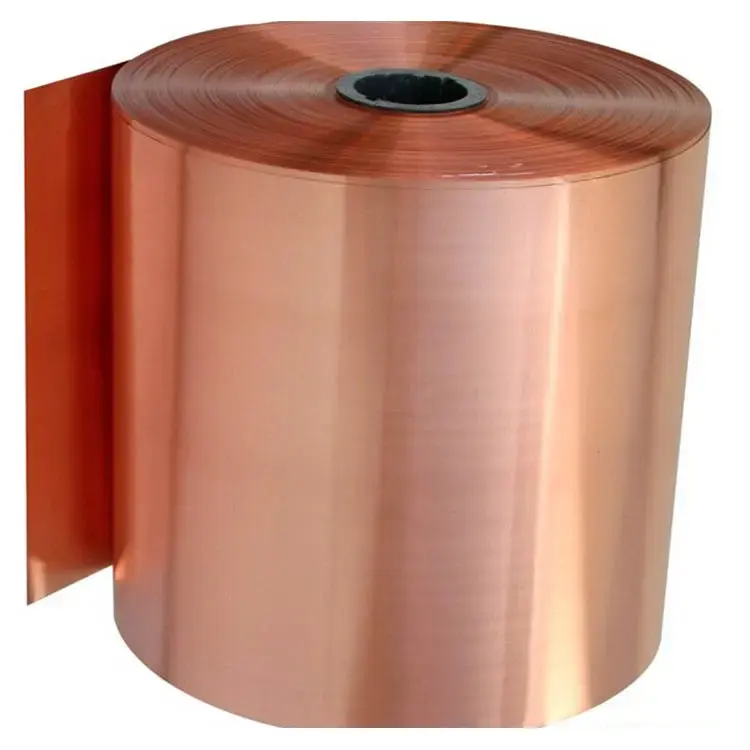 Chinesischer Hersteller 99,99% hochreines Kupfer band Bare Copper Strip c11000 Copper Strip Coil