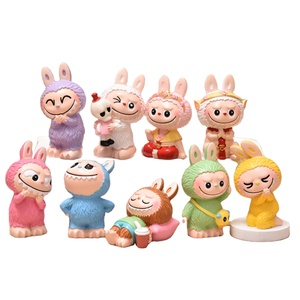 <strong>Linda</strong> Labubu Surroundings Doll Mini Model Blind <strong>Box</strong> Set Desktop Decoration Collection Resin Ornament Cute <strong>Toy</strong> Mystery <strong>Box</strong> - Product Image 1