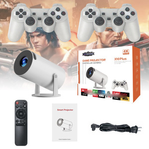 Портативный игровой проектор с 2,4 г беспроводным контроллером, поддержка 4K HD выход проекционный проектор игровой - Product Image 5