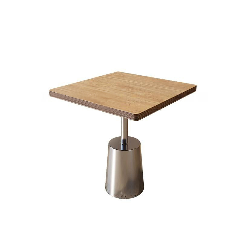 5073 โต๊ะสี่เหลี่ยมสีไม้