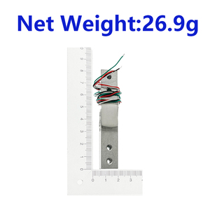 Módulo HX711 AD Sensor de peso de celda de carga Báscula electrónica 2KG Conector de sensor de presión de pesaje de aleación de aluminio - Product Image 2