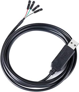 Adattatore seriale da USB a TTL 3.3V cavo di Debug TX segnale RX 4 Pin presa femmina PL2303TA prolifico Chip Windows 10 8 7 XP Vista