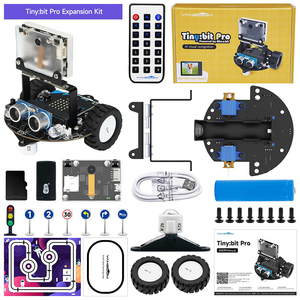 Yahboom Tiny: pythonプログラミング用のmicrobitV2に基づくK210モジュールを備えたbit Pro AIビジュアルロボットカー - Product Image 6