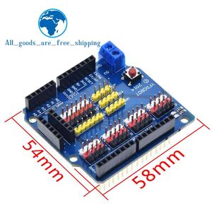 TZT V5 <strong>Sensor</strong> Shield Expansion Board Shield For <strong>Arduino</strong> <strong>UNO</strong> R3 V5.0 Electronic Module <strong>Sensor</strong> Shield V5 expansion board - Product Image 2