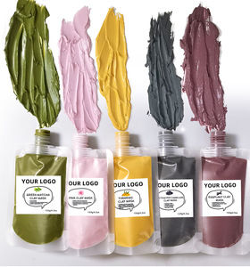 OEM özel küçük çanta paketi Anti gözenekler akne kil maskesi derin temizlik hassas ciltler için çamur maskesi Anti kızarıklık yağ kontrolü - Product Image 1