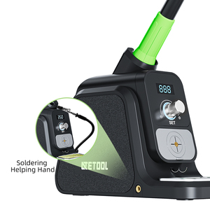 AE380D Welding Station 5 in 1 with Help <strong>Hands</strong> Cleaning Sponge Copper Metal Wire Balls Soldering Tin Support Mini Portable <strong>Welder</strong> - Product Image 3