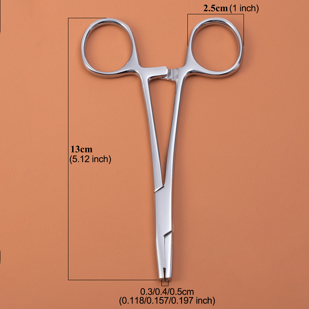 Pince à percer les perles à vis avec trou de 93 mm