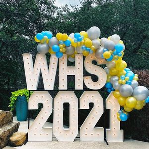 3D Metal Electronic Sign 3ft Marquee Letters Custom LED XMAS Marquee Letters - Product Image 3