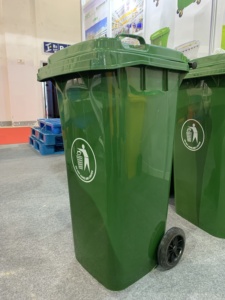 さまざまなタイプ2024プラスチック製のゴミ箱カバー付きの異なるサイズのリサイクル可能なビン - Product Image 6