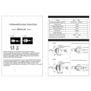 110V 220V interruptor de luz PIR Detector Sensor de interruptor inteligente LED 110V 220V PIR Sensor de movimiento por infrarrojos interruptor Auto fuera de - Product Image 5