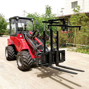 Loader 4WD 57HP Mini Xẻng Front End Loader Với Nghề Nuôi Ong Kẹp - Product Image 1