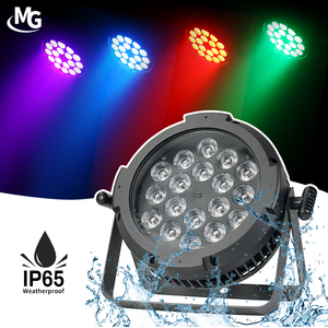 ไฟ LED แบบพาร์18ชิ้น X 18W rgbwa + UV 6 in 1 IP65กันน้ำได้ไฟเวที LED - Product Image 3