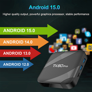 Topleo tùy chỉnh tv box <span class=keywords><strong>wifi</strong></span> 6 TX80 Pro Android 16 TV Box 16 GB RAM 256GB 8k thông minh nạp đầy đủ ONN TV BOX ANDROID certificado - Product Image 4