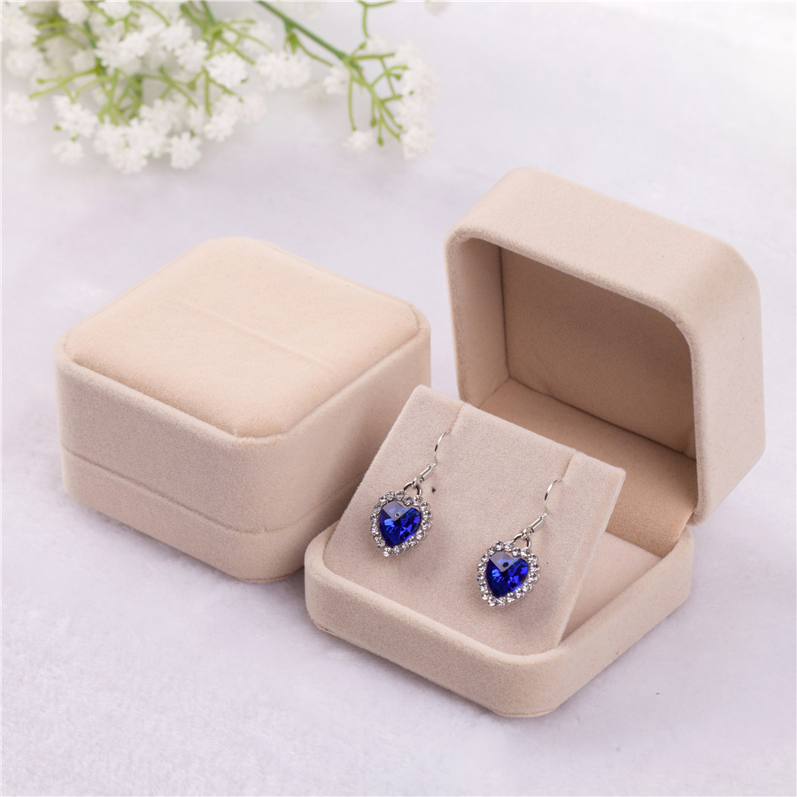 Orange Earring Box 7*7*4cm