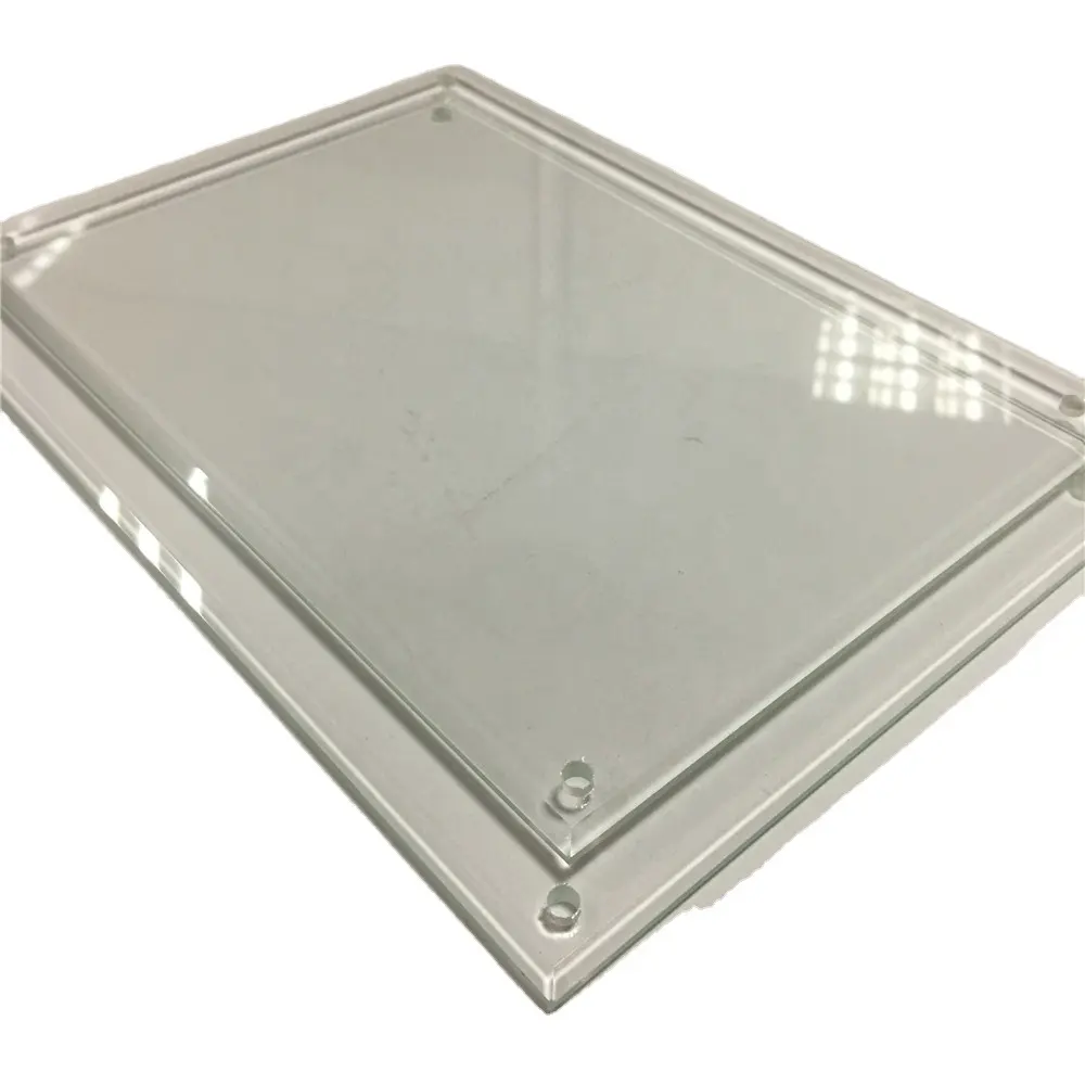 Vidrio personalizado de fábrica Buen vidrio templado gráfico ultra claro de alta resistencia