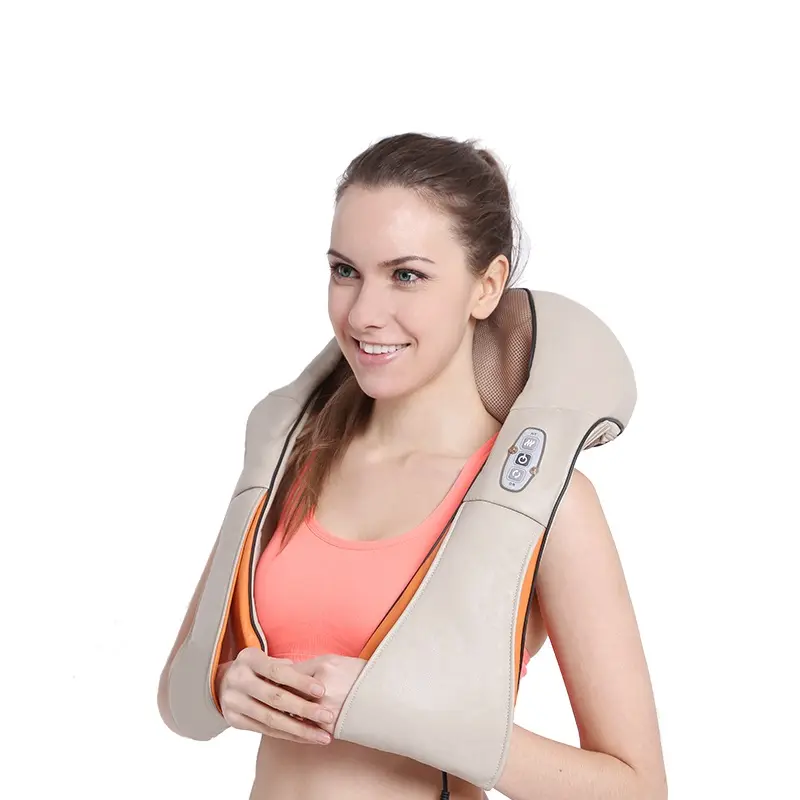 Products For Old People Shoulder Back Massager Waist Body Massage Shawl Shiatsu Neck Massager With Heat Therapy For Muscle Pain