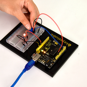 Стартовый комплект Keyestudio Ultimate/автомобильный комплект робота для Arduino Little изобретателя (Обучающий робот Arduino на нулевой основе) - Product Image 5