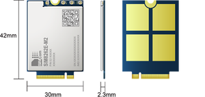 SIM8262 SIM8262E-M2 Multi-Band 5G NR/LTE-FDD/LTE-TDD/HSPA + modulo compatibile con SIM7912G SIM8200 raspberry pi 4 - Product Image 3