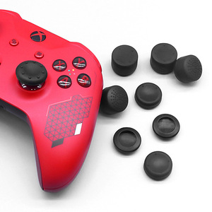 XBOX /XBOXシリーズS/X/ONE/360ダストスウェットプロテクション用ゲームジョイスティック用の高低シリコングリップキャップの8ピースセット - Product Image 3