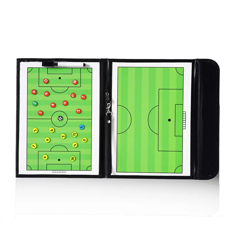 Placa de futebol dobrável, venda quente de placa tática portátil para treino magnético de futebol