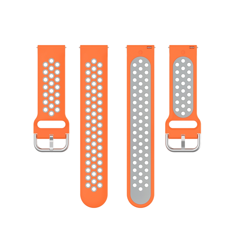 Multi--(Orange+Gray)-Silicone Material-Sport Type