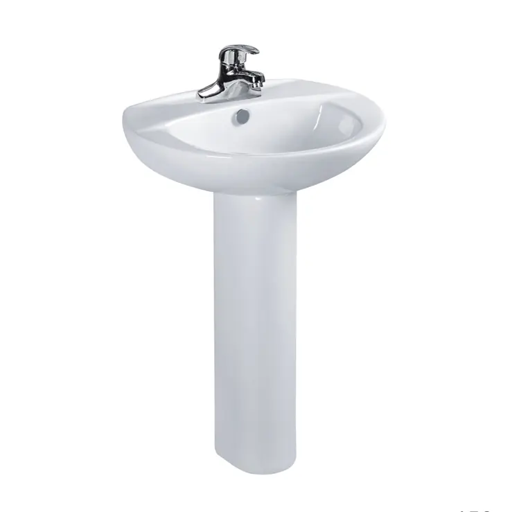 Commerci all'ingrosso sanitari sanitari ovali Art lavabo alto WC lavabo da appoggio set da bagno bianco superiore