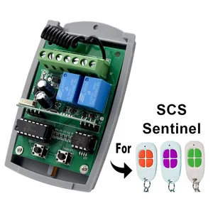 Per ricevitore porta Garage telecomando trasmettitore universale 433MHz ricevitore 12V-24V Garage apriporta Controller - Product Image 2