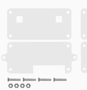 Scatola di protezione custodia in acrilico Raspberry Pi Zero dissipatore di calore - Product Image 5