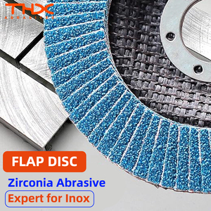Flap <strong>Disc</strong> 4.5 Flapper <strong>Discs</strong> for Grinder 80 Grit 2-in-1 Flap <strong>Disc</strong> for Stainless Steel for Angle Grinders - Product Image 4