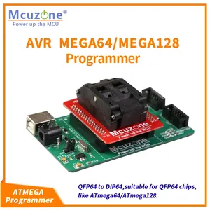 <strong>USB</strong> AVR ATMEGA64A/ATMEGA128A <strong>Programmer</strong> Adaptor JTAG <strong>ISP</strong> Custom - Product Image 4