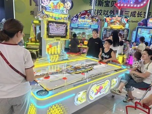 Đồng tiền hoạt động bằng thép không gỉ bằng đồng thau gấp khúc côn cầu trên không cho phòng trò chơi Disco phong cách thời trang trò chơi khúc côn cầu 1 năm - Product Image 4