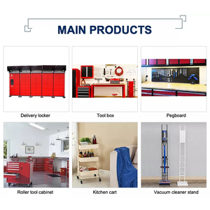 耐用8抽屉工具储物盒，车间工厂多色工具柜车库 - Product Image 4