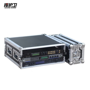Tùy Chỉnh Cứng Du Lịch ATA Trường Hợp Chuyến Bay Cho 2X <span class=keywords><strong>Qsc</strong></span> <span class=keywords><strong>Kla12</strong></span> Màn Hình Loa Di Động Nhôm Lưu Trữ Trường Hợp Kim Loại Hộp Công Cụ ODM OEM - Product Image 1