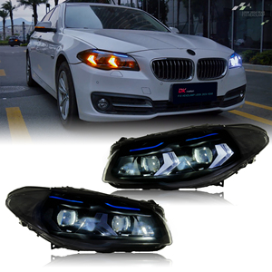 Far LED yükseltme BMW 5 serisi F10 2011-2013 2014-2016 ön lamba fişi ve oynamak otomobil ön farı LED far meclisi - Product Image 4