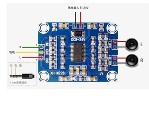 TPA3110 2X15W Digital Audio Stere <strong>Amplifier</strong> Board Module Mini Binaural AMP <strong>Controller</strong> 100dB DC 8-18V Max 3A - Product Image 6