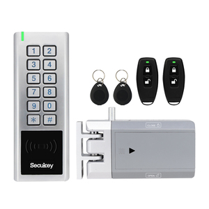 Kit de bloqueo DIY inalámbrico con Control remoto inteligente, tecnología de código rodante de 433MHz con teclado impermeable, nuevo sistema de batería de respaldo - Product Image 1