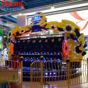 Funfair รถตำรวจโรโบคอปแบบหมุนได้360องศาสำหรับผู้ใหญ่ - Product Image 3