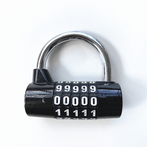 Candado de seguridad con combinación de código de 5 dígitos, candado con contraseña para puerta exterior - Product Image 1