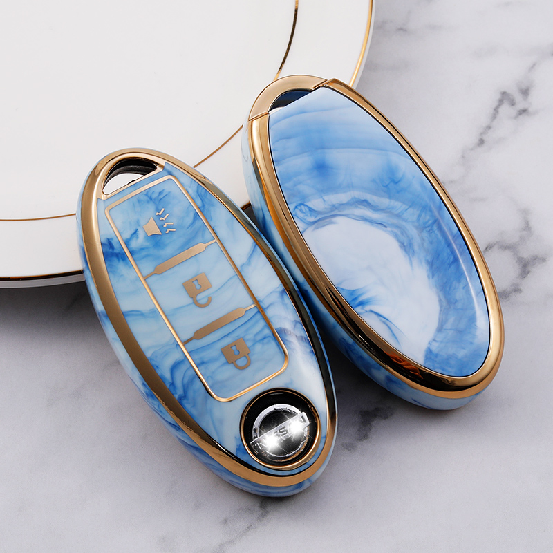 3A Button Blue
