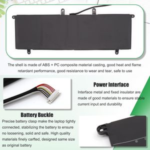 C41n1901 החלפת סוללה נייד עבור asus zbook צמד x481fl ux481fl ux481fl ux481f x481f x481fl x481f x481f - Product Image 5