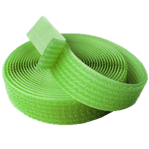 Cinta de gancho y bucle de poliéster Punto redondo Gancho y cierre de bucle Cinta de color Cinta de nailon para correas de reloj Elástico 1 pulg. x 4 pulg. - Product Image 6