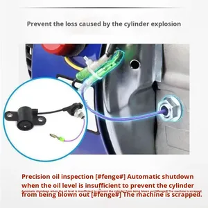 Xi lanh đơn làm mát bằng không khí động cơ xăng điện bắt đầu 7.5HP đập máy thuốc trừ sâu phun Micro tiller Máy bơm nước - Product Image 4