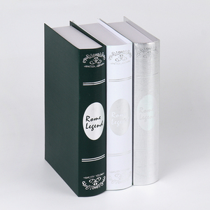 ที่กําหนดเองปกแข็งที่ว่างเปล่าตกแต่งหนังสือหนังสือปลอมตกแต่งบ้านหนังสือตกแต่งสําหรับโต๊ะกาแฟ - Product Image 1